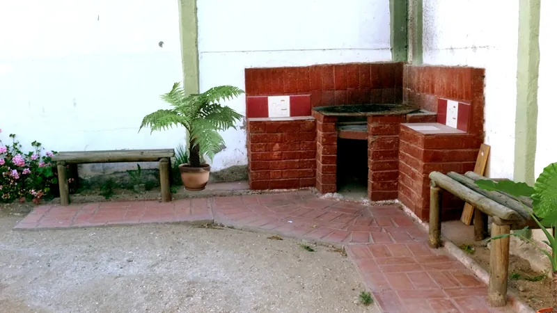 Zona de quincho y parrilla
